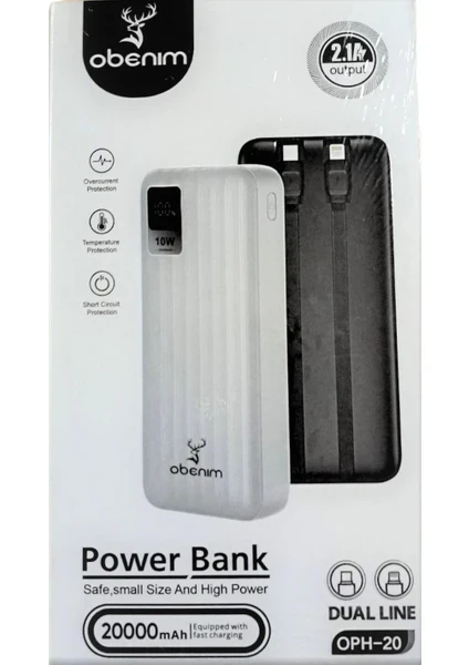 Obenim Powerbank 20000Mah