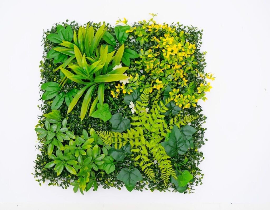 Zeleni zid 3D Šuma, 50x50 cm