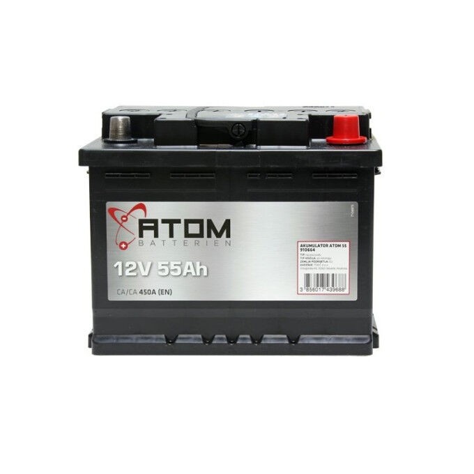 Atom 12V/55Ah+D  (450A)