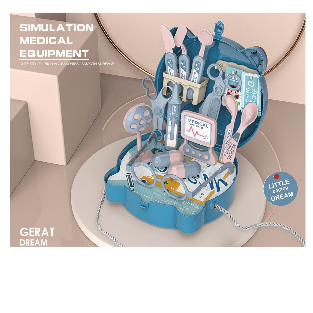 Torbica doktor set KW634297, Plavi