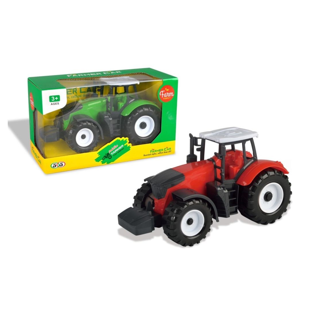 Igračka traktor 0532, Crvena