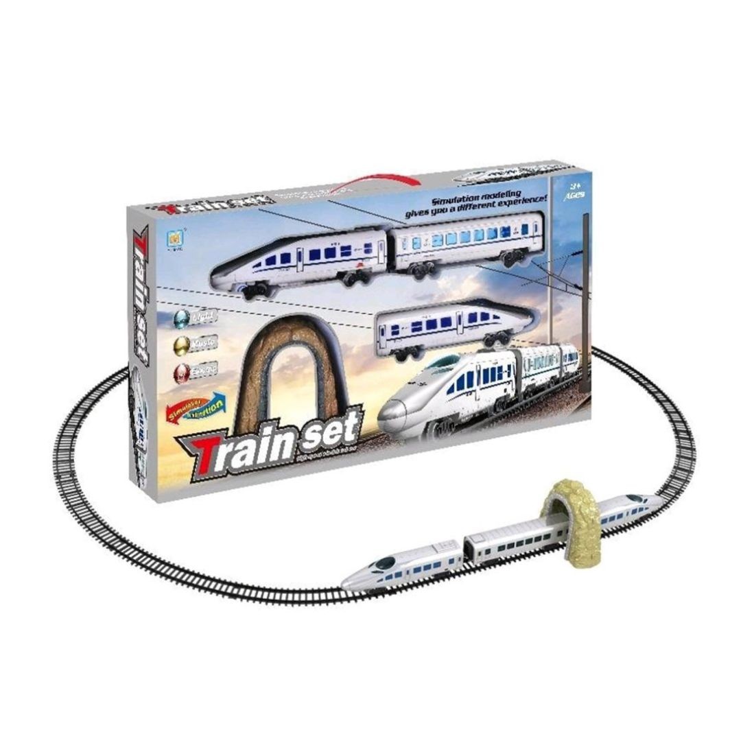 Set vozova na šinama sa kružnom stazom 2212-12, Bijela