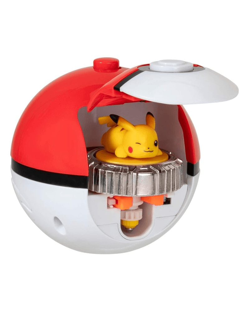 Jazwares Set za igru Pokemon spiner - Pikachu #1 i Poke loptica
