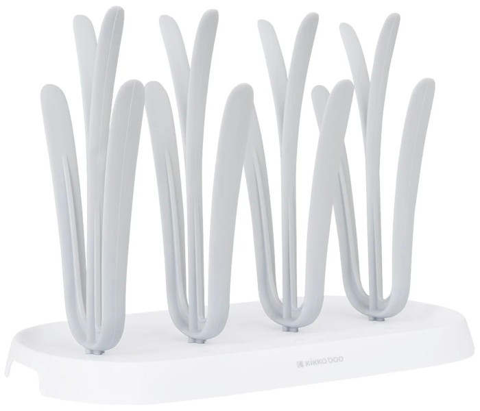 Stalak za sušenje flašica i cucli, sivi