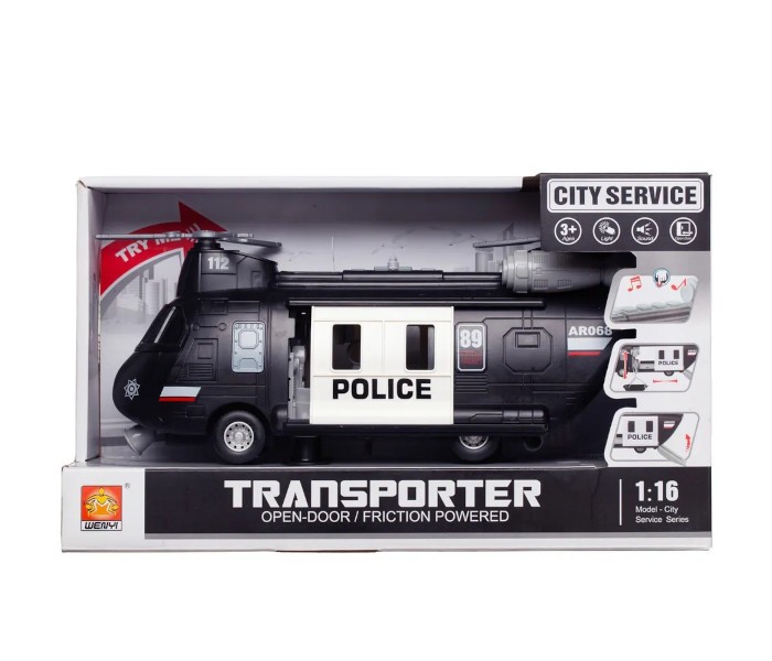 Igračka policijski helikopter sa svjetlom i zvukom 1:16