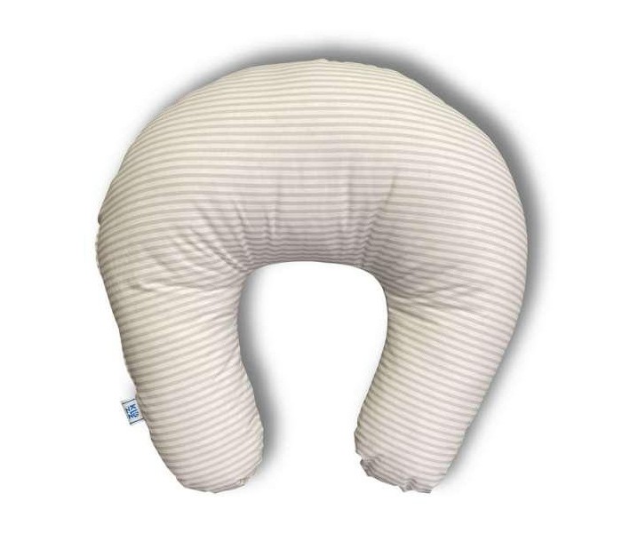 Kidzz jastuk za dojenje sive pruge 40x50cm.