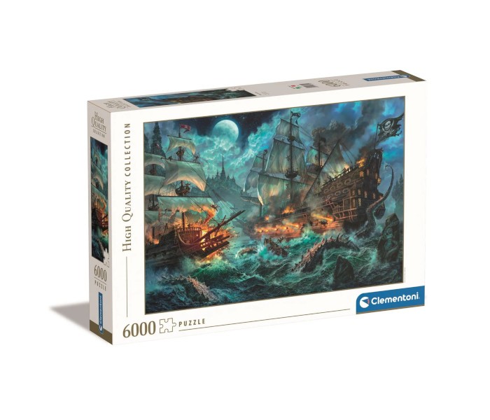 Clementoni Igračka Clementoni puzle 6000 HQC pirates battle