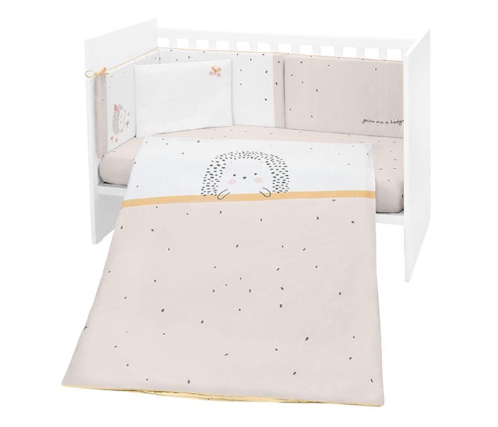 Kikkaboo Set posteljina Kikkaboo šestodjelna 60/120 hugs