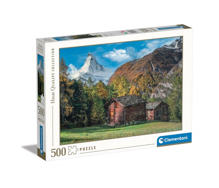 Clementoni Igračka Clementoni puzle 500 kom., kućica u šumi