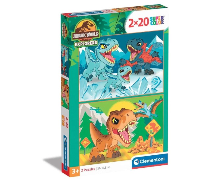 Clementoni Igračka Clementoni puzle 2x20 Jurassic world