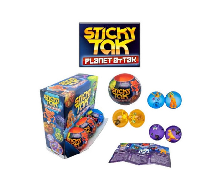 Dexy Igračka Dexy mini iznenađenja Sticky tak vanzemaljci