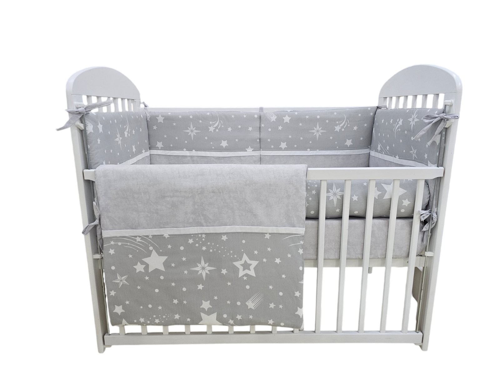 Fim Baby Posteljina Punjena Valjak,  Siva