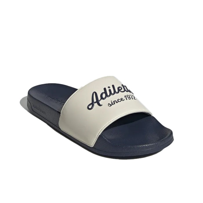 Adidas papuče Adilette, bijelo-teget