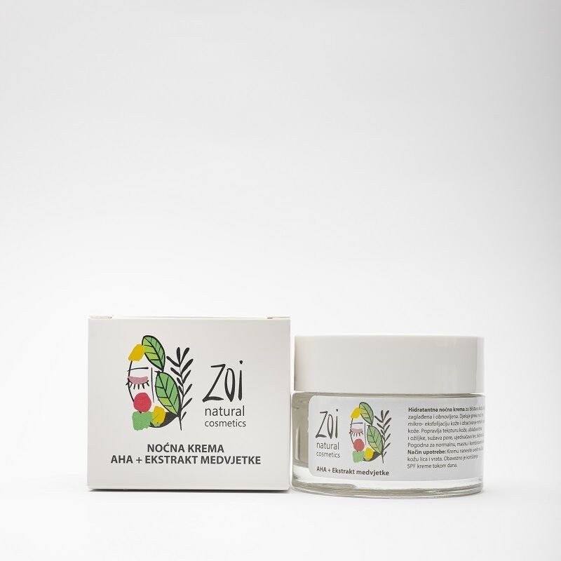 Zoi Nocna Krema Sa Aha Kiselinama 50Ml