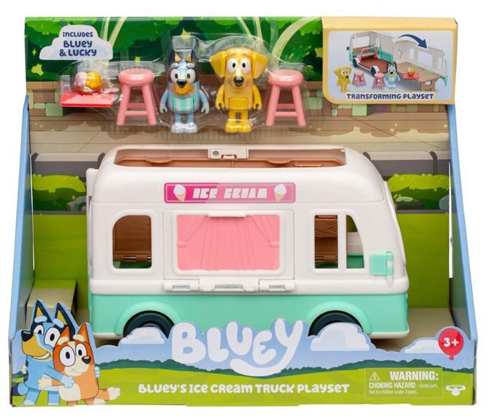 Bluey Igračka Bluey holiday  s11  ice cream truck exclusive
