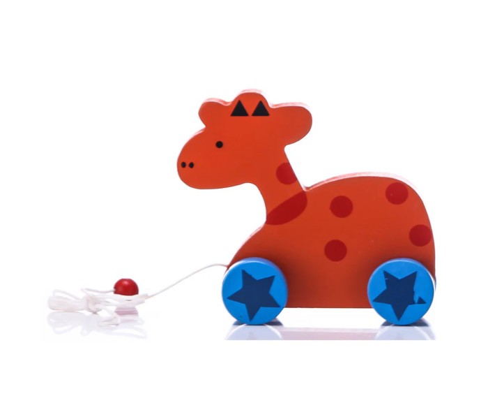 BBO BBO Igračka životinja na vuču-žirafa