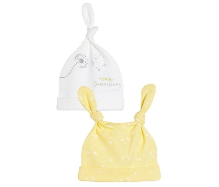 Kapa za bebe BiOrganic 2 komada let roza