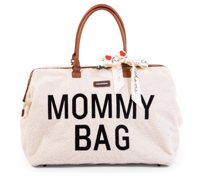 Torba za mame ručna bijela