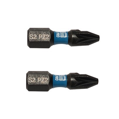 Bormann Bit Nastavci Udarni S2 Pz2 Krstasti 1/4" 25Mm 2Kom Bht3652