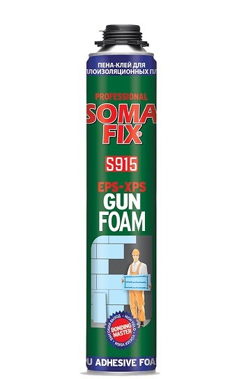Somafix Turska Pur Pjena Pištoljska Za Stiropol 0-35C 750Ml S915