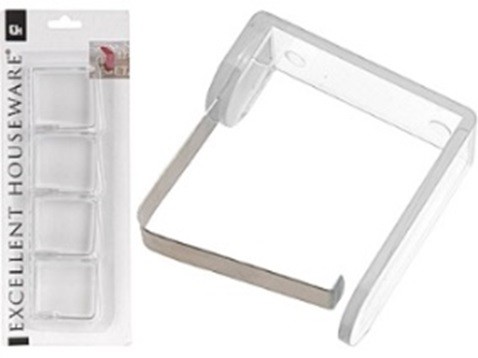 KAISERHOFF Držač za stoljnjak Inox/Staklo