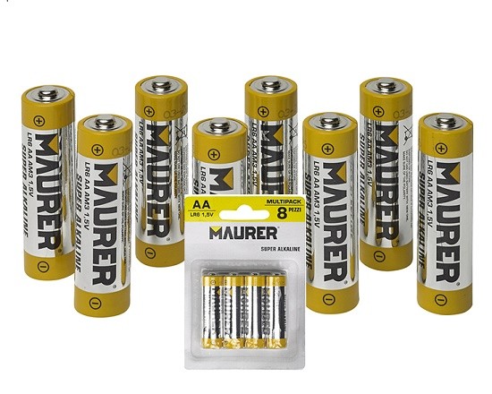 Maurer Baterije Alkalne Ministilo 1.5V Lr6X/Aa 8/1
