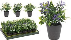 Progarden Vještačka Biljka 20Cm U Plastičnoj Saksiji Fi10Cm