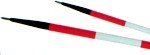 MAURER ITALIJA Stub plastični za obilježavanje crvenobijeli 28mm 160cm