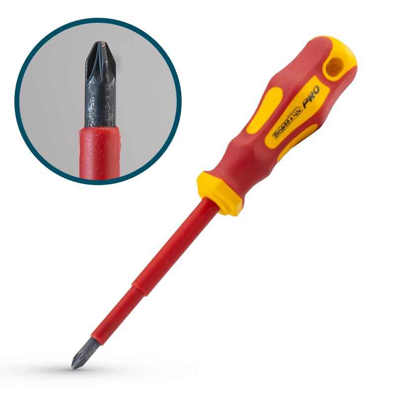 Bormann Odvijac Krstasti (Šrafciger) Magnetni Vde Cr-V Pz1X80Mm