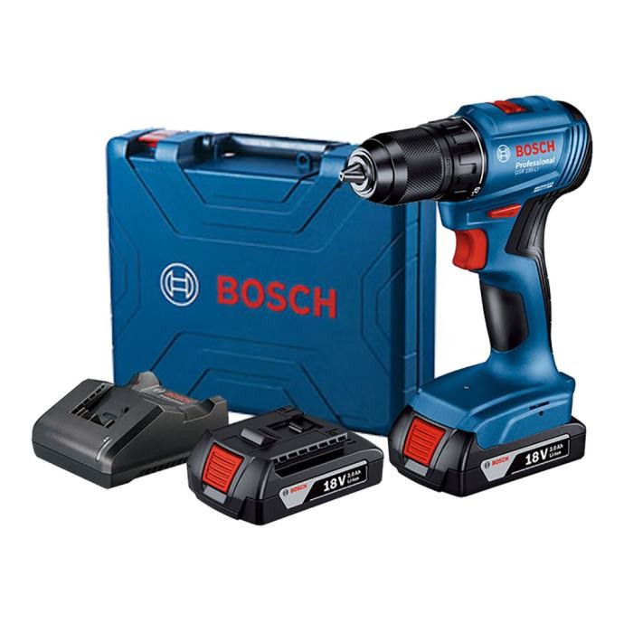 BOSCH Bušilicaodvijač akumulatorski 18V/2x2.0Ah kofer GSB 185