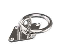 Ploča sa uškom i alkom M8265 Inox A2 64x40mm