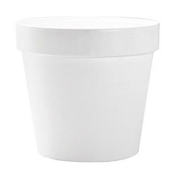 Žardinjera Plastična 50X45Cm Bijela 56L Pot Xl