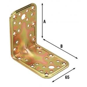 ALDEGHI Spojnica ugaona za grede 90x90x65mm 773AT99