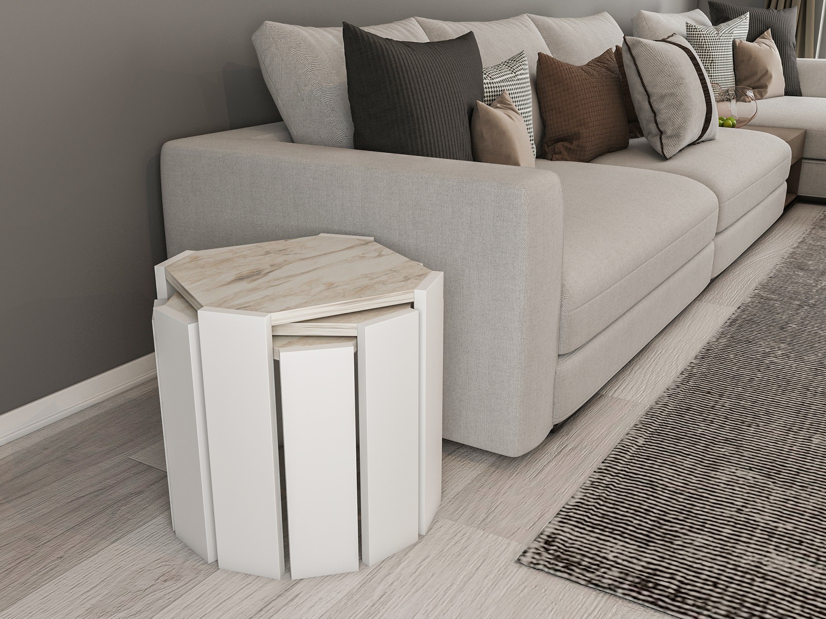 Decorotika Stočići Lori Efes-Bijela