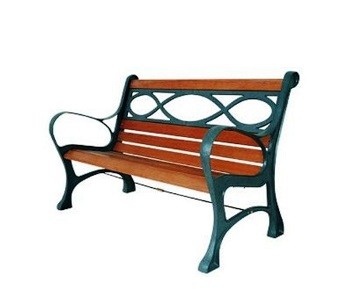 PAPILLON Klupa drvena sa gusanom bazom Hauston 131x65x71cm