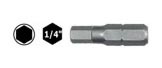 MAURER PLUS Bit nastavci za odvijač 5mm IMBUS 1/4" 25mm 2kom