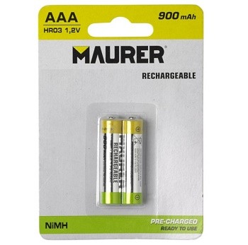 Maurer Baterije Punljive Ministilo Ni-Mh 1.2V Aaa 900Mah 2/1
