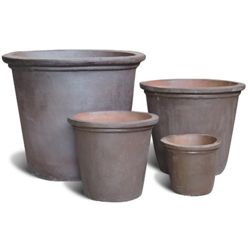 Tkpottery Saksija terakota Fi47xH39cm HAT PLANTER 47