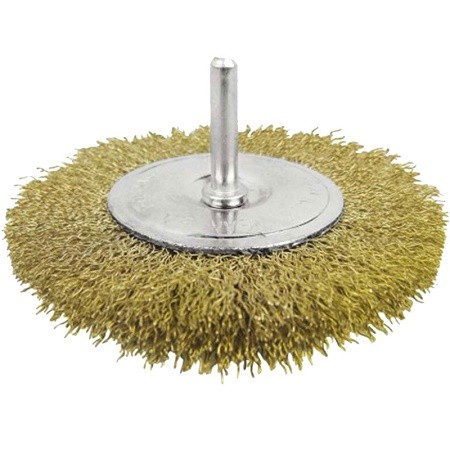 BORMANN Četka čelična za bušilicu ravna 75mm prihvat 6mm BHT2036