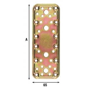 ALDEGHI Spojnica ravna za grede 180x90mm 774AT18