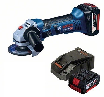 Bosch Alati Brusilica Ugaona Akumulatorska 2X4Ah/18V 125Mm Gws180 Li