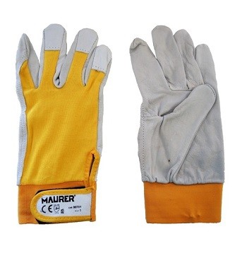 Maurer Rukavice Radne Od Kože I Platna Vel.10