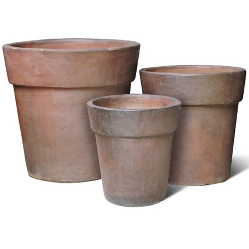 Tkpottery Saksija terakota Fi50xH45cm LONDON ROUND 50