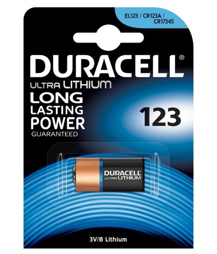 Duracell Baterija Ultra Litio 3V Dl123