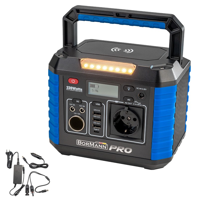 Električna stanica za napajanje 330W 288Wh/27000Mah, 12V/24V
