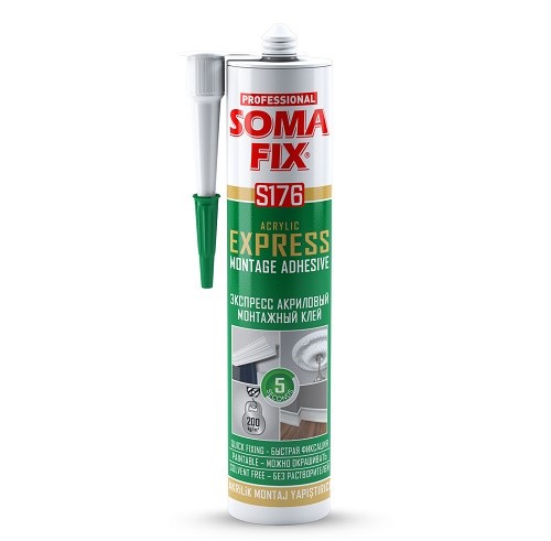 Somafix Turska Ljepilo-Montaž Kit 15Min Bijeli 310Mm S176