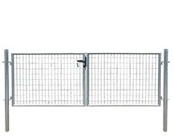 Hebei Metal Vrata dvokr 100x50x4mm 100x300cm (okrugli stub),pocinčana