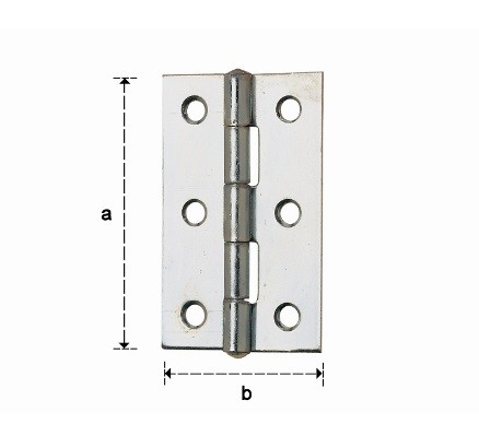 ALDEGHI Šarka pravoug. čelična poc. 1x25