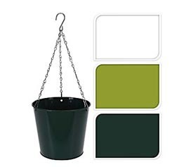 Progarden Saksija Za Cvijeće Fi18Cm H16 Metalna Sa Visilicom