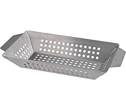 Bbq Pleh Za Roštilj Inox Sa Ručkama 29,5X17,5Cm
